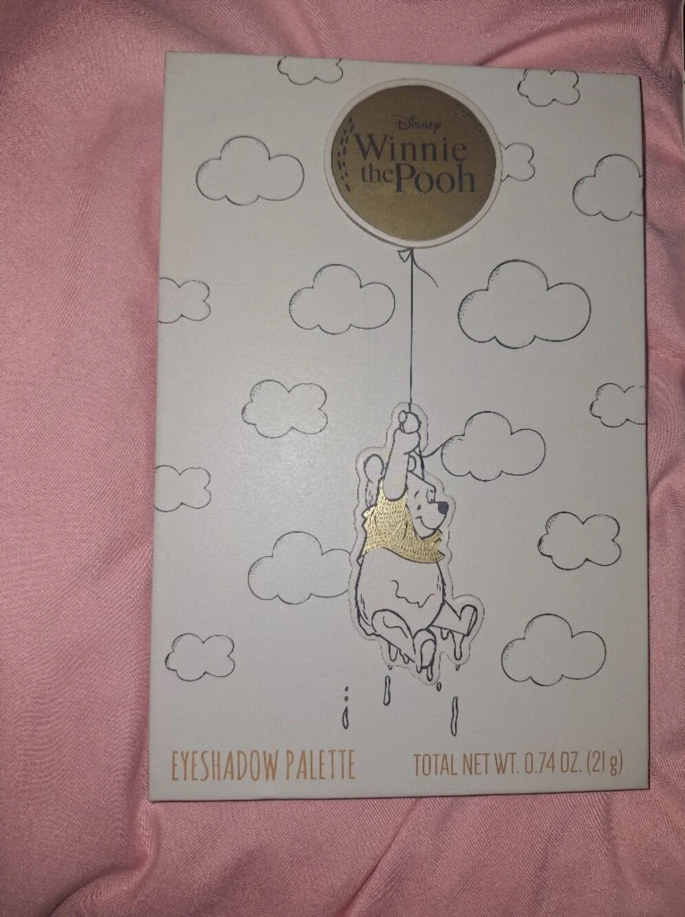 Disney Winnie the Pooh Eyeshadow Palette With Matching Lip Balm Set